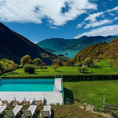 Beautiful Chalet With Swimming Pool In Lombardy Villa Marone Esterno foto